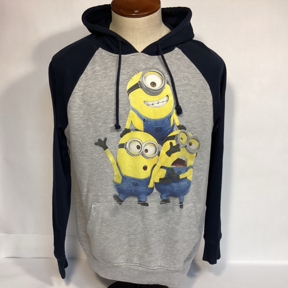 Minions Despicable ME Universal Studios Hoodie Men’s Unisex size Large
